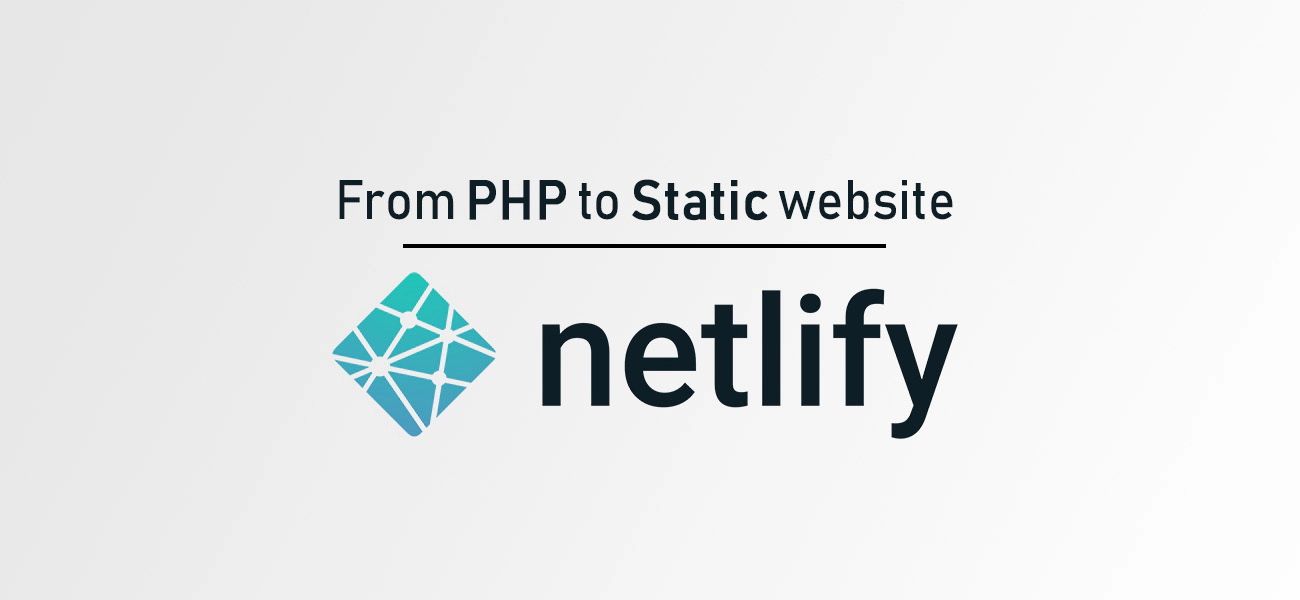 Deploy PHP websites as static on Netlify