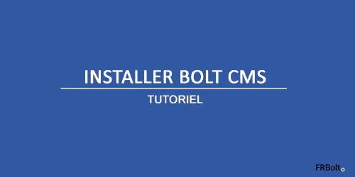 Installer Bolt CMS via FTP