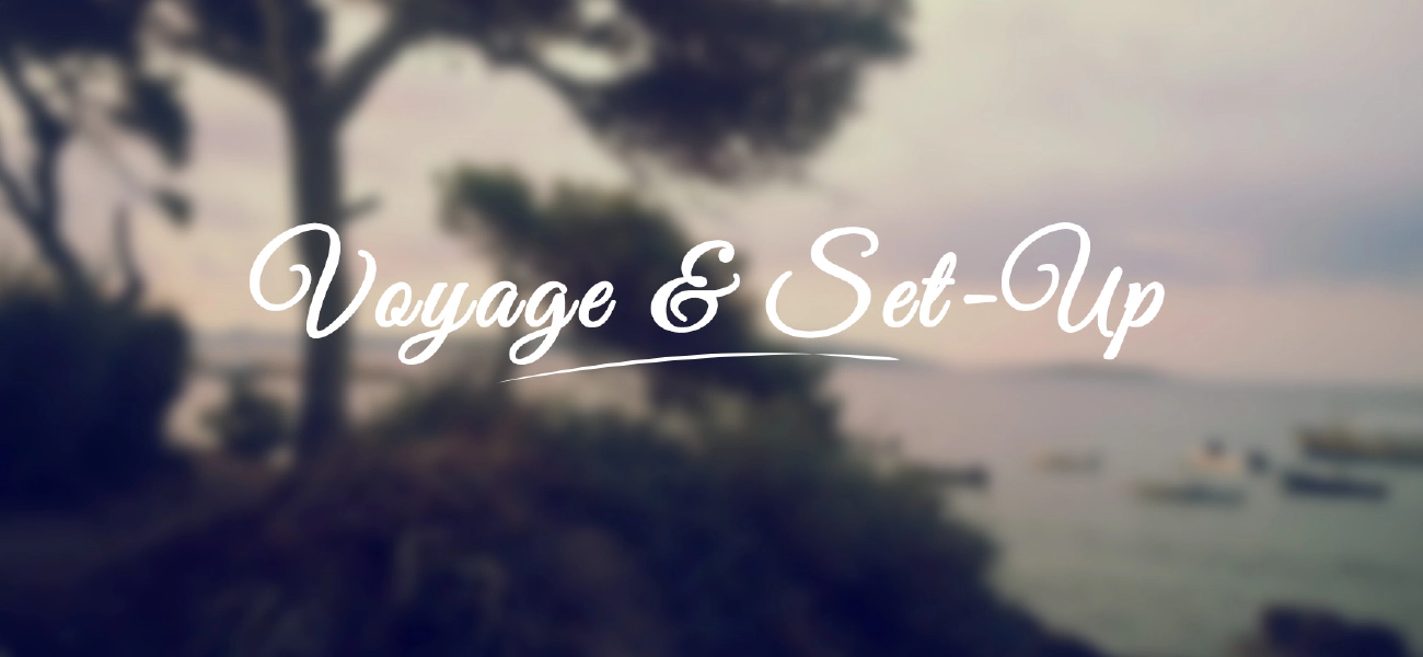 Set-Up pour les vacances : direction le sud