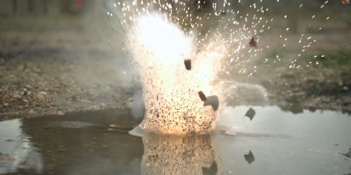 The Slow Mo Guys : faire exploser un building