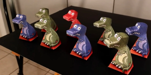 Une merveilleuse illusion en forme de T-Rex